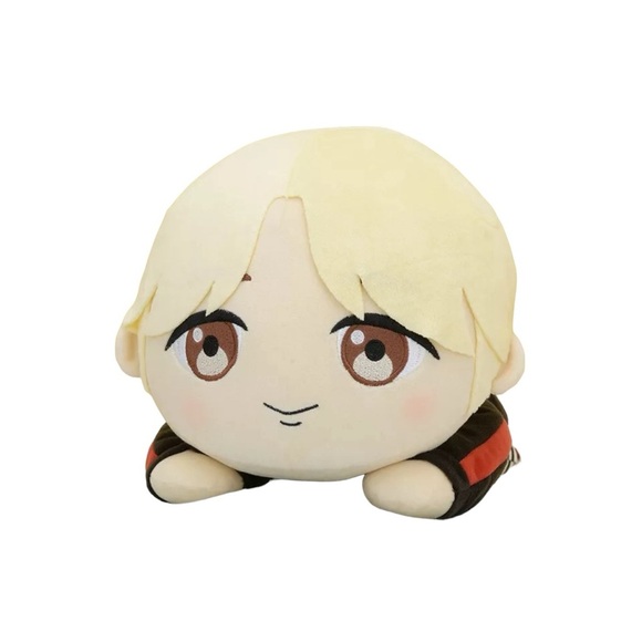RARE! TinyTAN Mega Jumbo Lying Down Plush Toy Jimin SEGA 16” 🎤 Mic Drop 🎤 - Picture 1 of 7